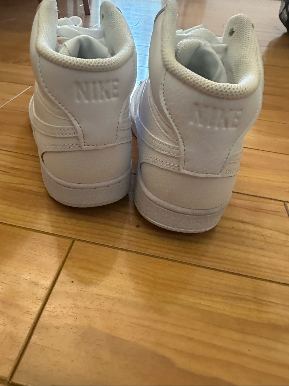 Nike White High-Top Sneakers - Picture 2 of 4